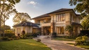 Garden view house